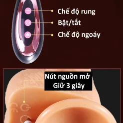Mở hộp dương vật giả nhiệt 42 độ C - Thực tế