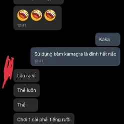 Khách hàng nhắn tin cảm ơn vì Maxman giúp cuộc yêu phê đỉnh