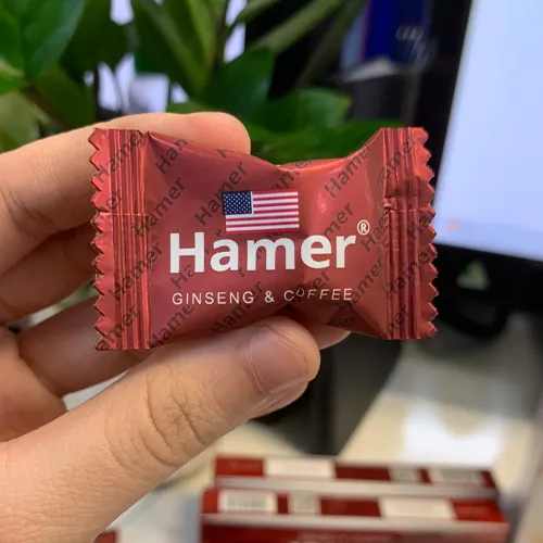 Hình ảnh mở hộp - Kẹo Hamer chính hãng