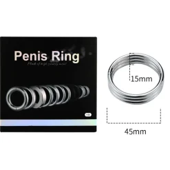 Mở hộp vòng đeo dương vật kim loại - Sang bóng