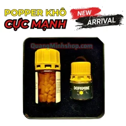 Trải nghiệm cảm giác phê của popper tinh thể Dopamine