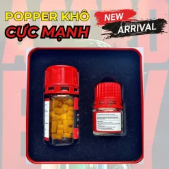 Mở hộp combo 2 chai popper khô Astro Boy