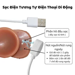 Review dương vật giả thụt ngoáy tự động - 20cm