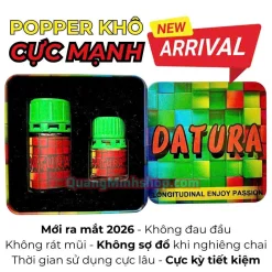 Đánh giá thực tế Popper khô Datura 60ml sướng mạnh phê đỉnh