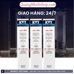 Review gel bôi trơn KVY - Dạng tuýp nhỏ gọn