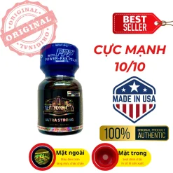 Mở hộp lọ popper NYC 10ml nhỏ gọn phiên bản 2026