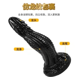 Đo kích thước thực tế plug Black Dragon cao cấp